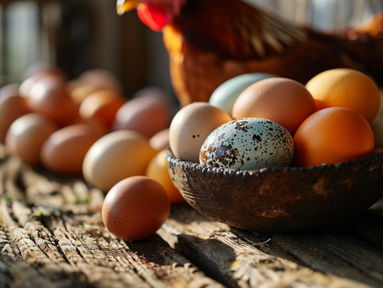 poules œufs