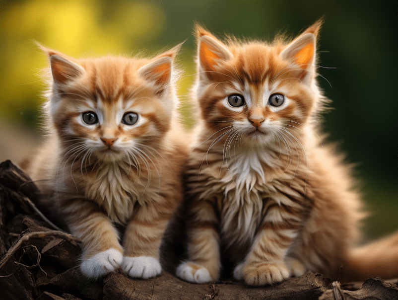 deux petites chattes