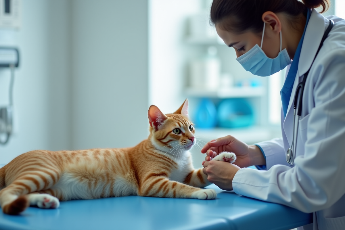 chat vétérinaire