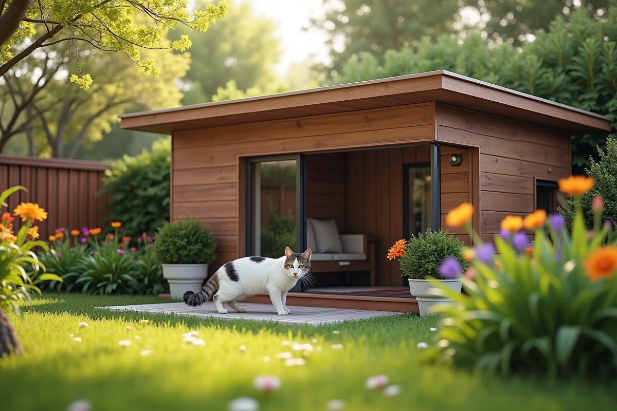 maison chat