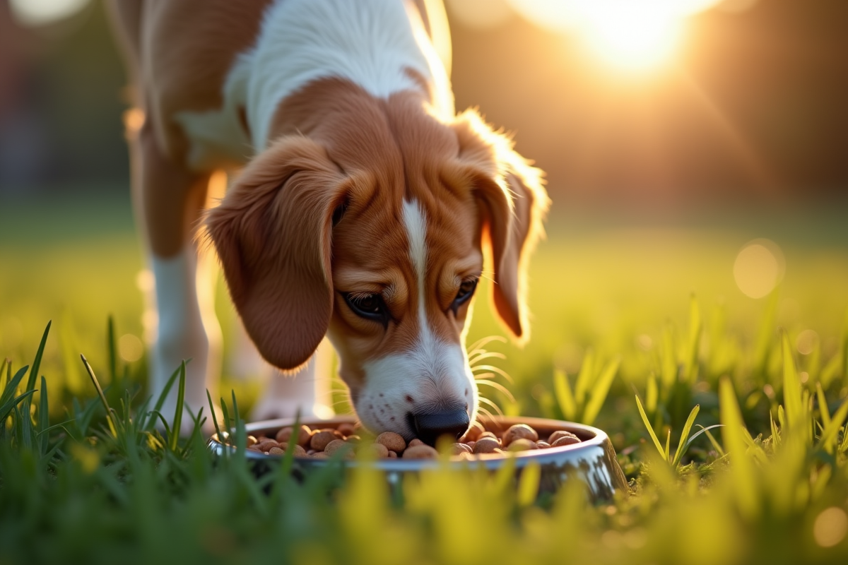 chien herbe